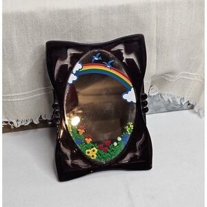 Vintage Yap's 1978 Vanity Mirror Music Rainbow Birds